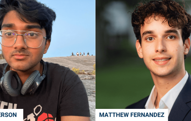 2025 Astronaut Scholars, Charles Anderson and Matthew Fernandez